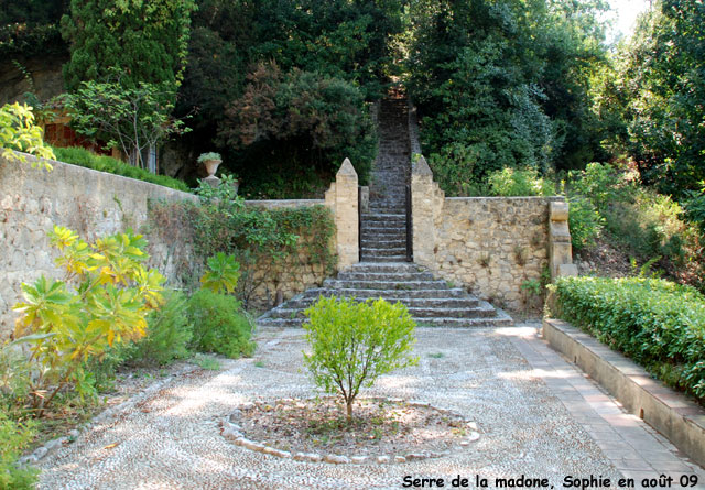 serre de la Madone: la terrasse haute