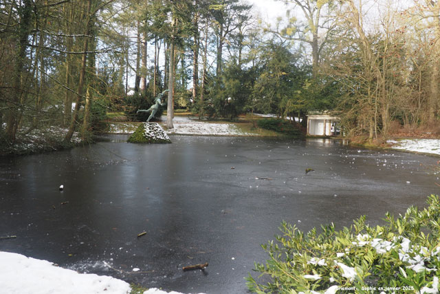 les étangs à Mariemont
