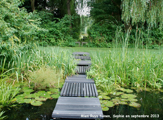 Mien Ruys: vue sur le marais