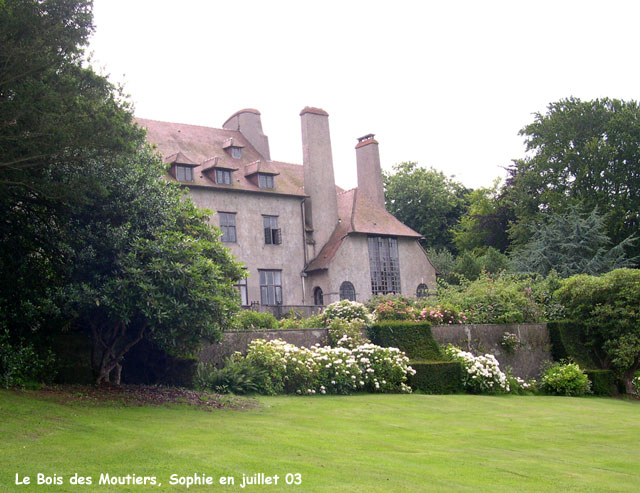 Le Bois des Moutiers: la maison ct mer.