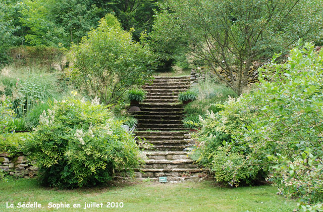 La Sédelle: l'escalier