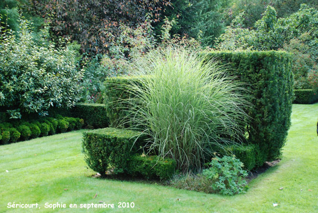 Séricourt: le jardin géométrique