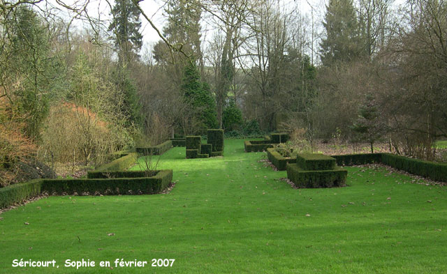 Séricourt: le jardin géométrique