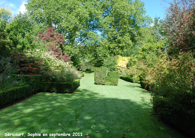 Séricourt: le jardin géométrique