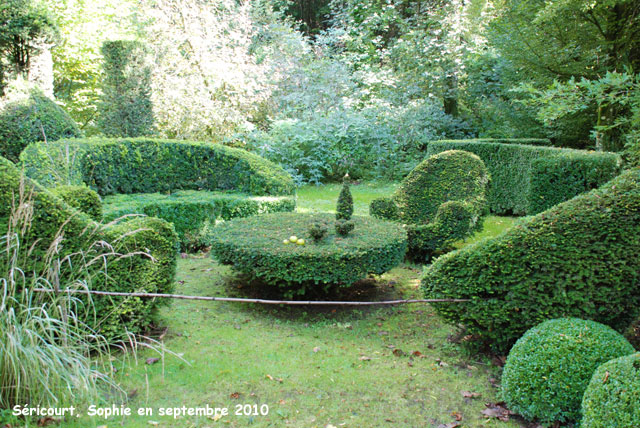 Séricourt: salon de verdure