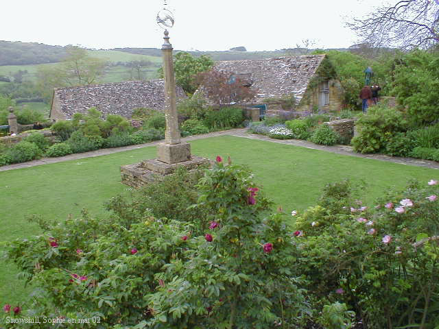 Snowshill: terrasse