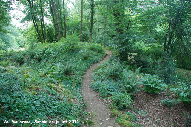 Val Maubrune: un chemin