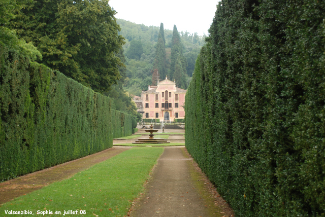 Valsanzibio: l'allée principale