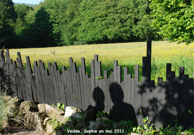 Veddw: barrière et paysage