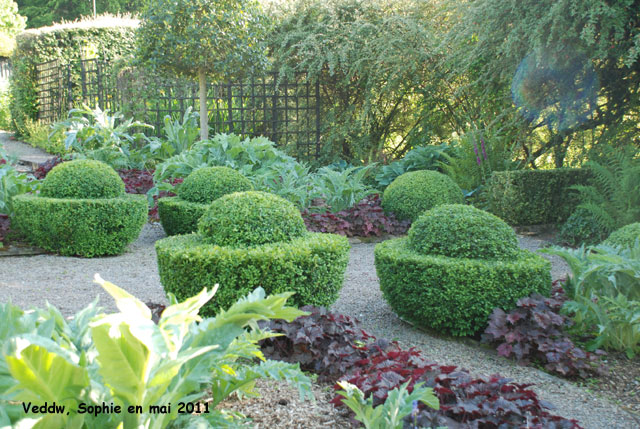 Veddw: le potager