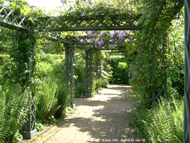 Wyken hall: la pergola