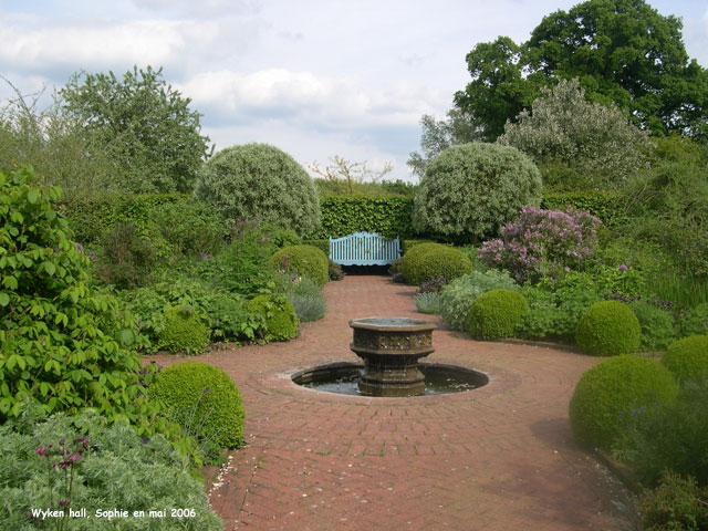 Wyken hall: la pergola