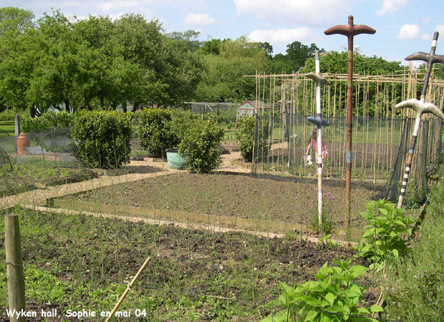 Wyken hall: le potager