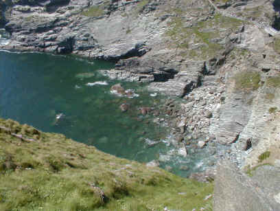 falaises de Tintagel